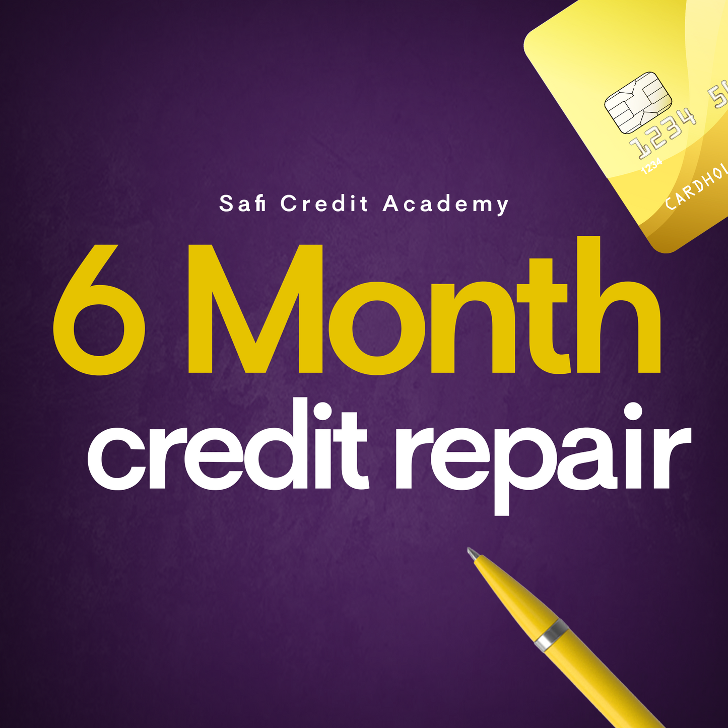 6 Month Credit Repair