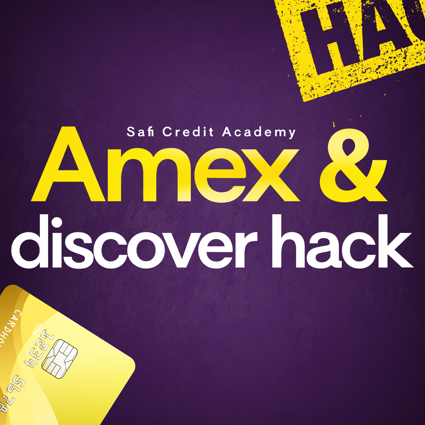 Amex & Discover Hack