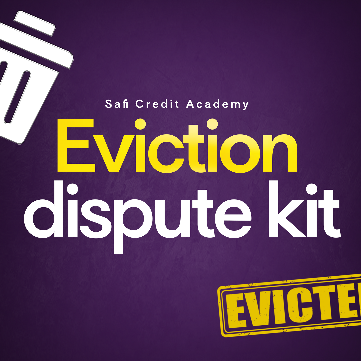 Eviction dispute kit