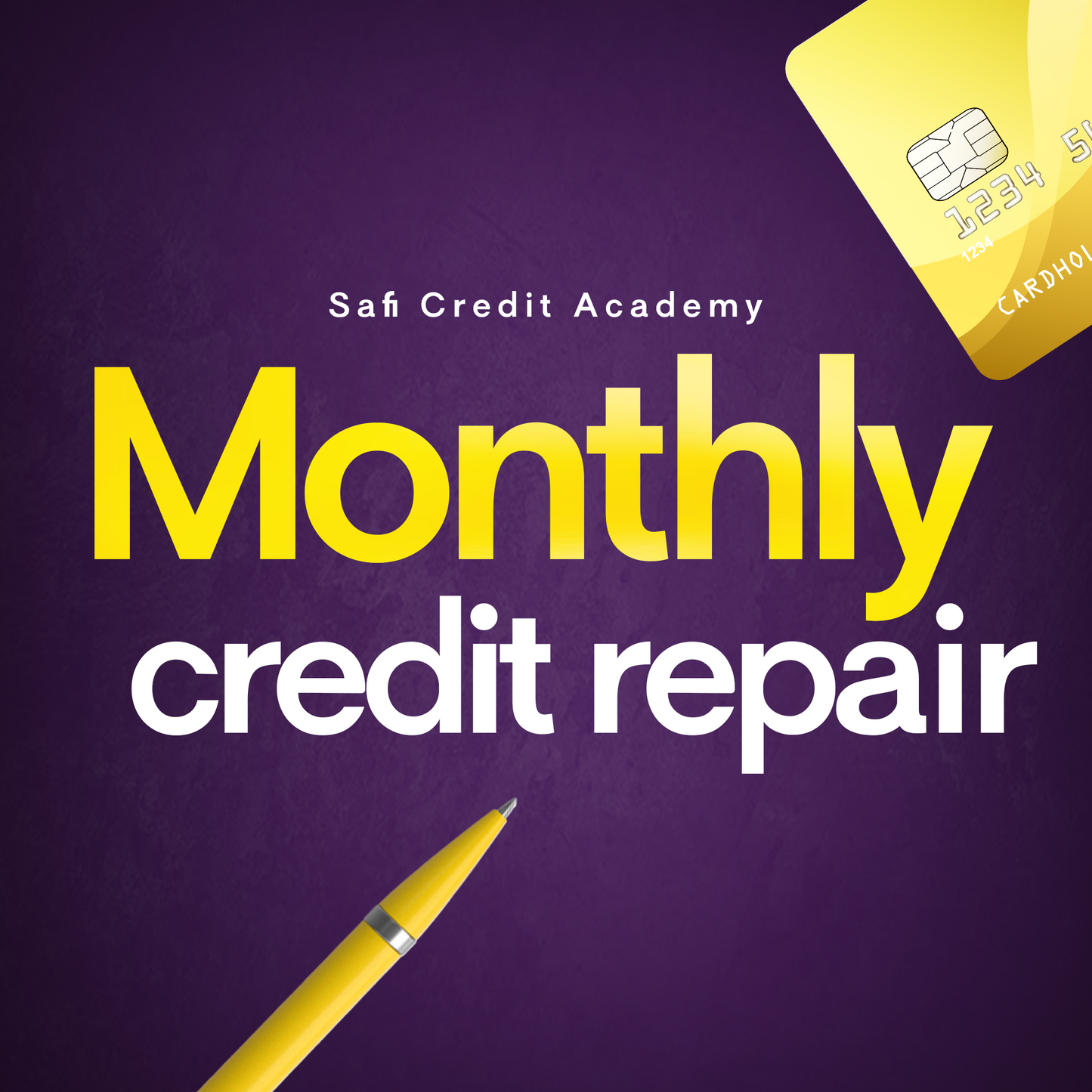 Monthly Credit Repair